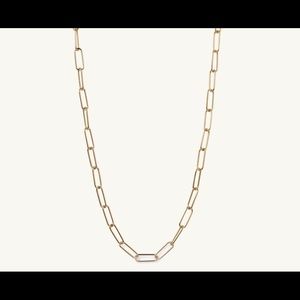 Mejuri Bold Link Chain Necklace NWT